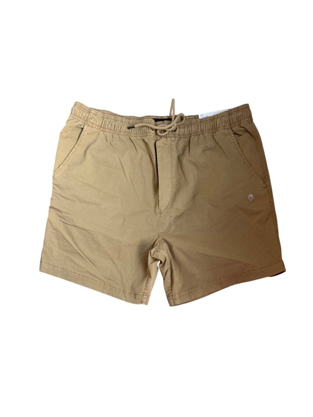 New American Eagle Outfitters Mens Large Khaki Tan Flex Trekker 5.5" Pull On